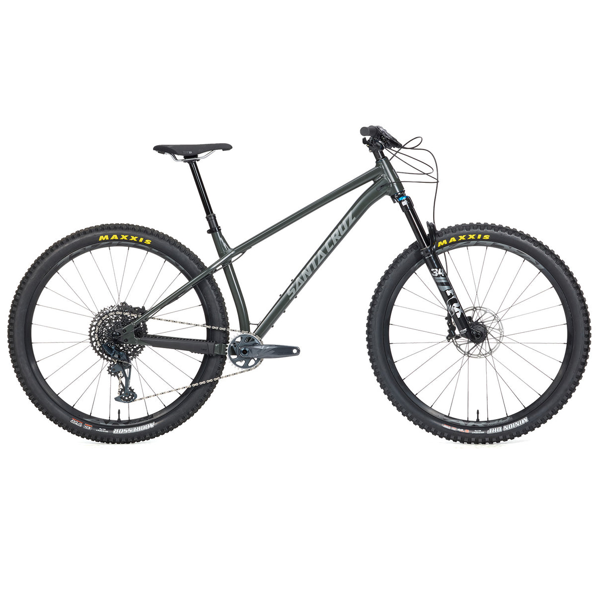 Santa Cruz Chameleon 8 A S Complete Mountain Bike 2024 Matte Blackout