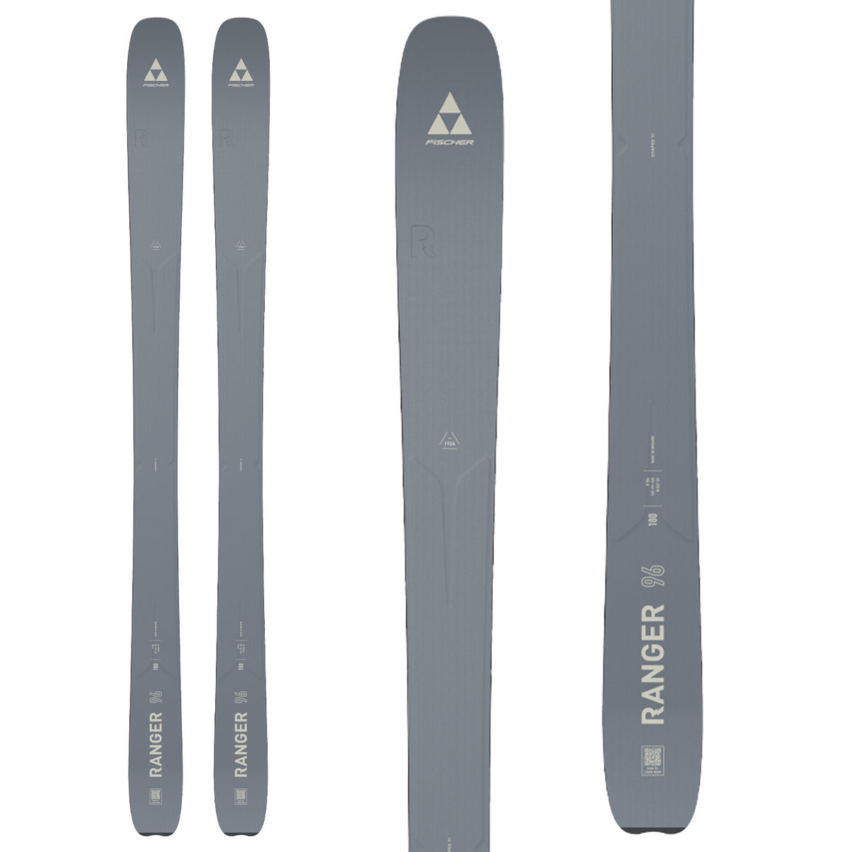 Fischer Ranger 96 Skis 2026 Grey