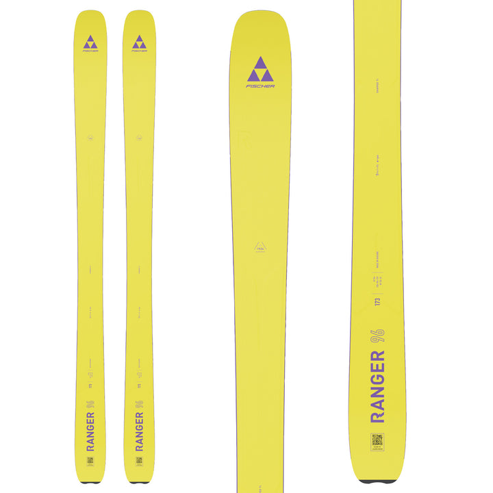 Fischer Ranger 96 Skis 2026 Yellow