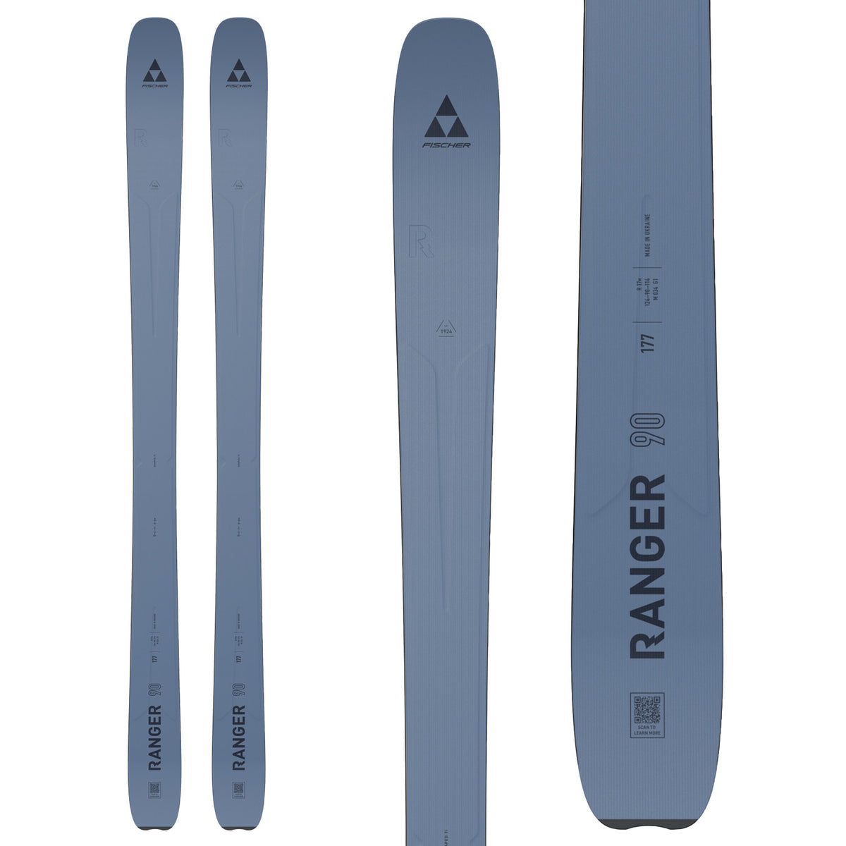 Fischer Ranger 90 Skis 2027 Blue