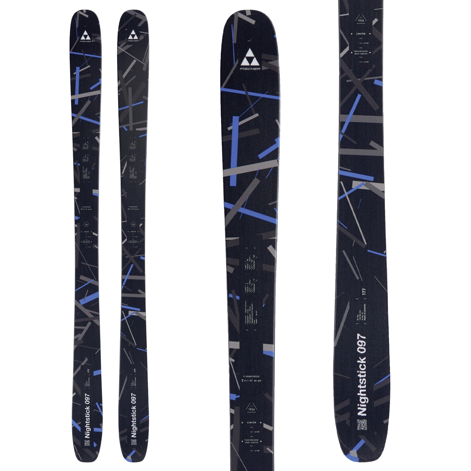 Fischer Nightstick 97 Skis 2025 – evo