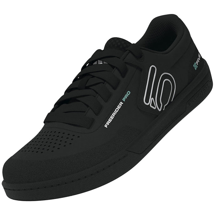 Five Ten Freerider Pro Shoes - Women's Core Black/Crystal White/Acid Mint