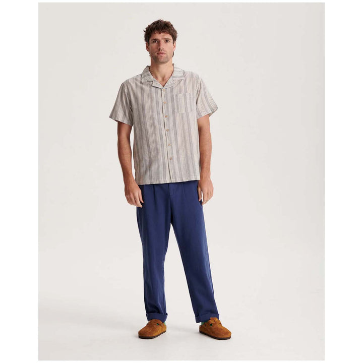 The Critical Slide Society Bawley Short-Sleeve Shirt - Men's Ecru