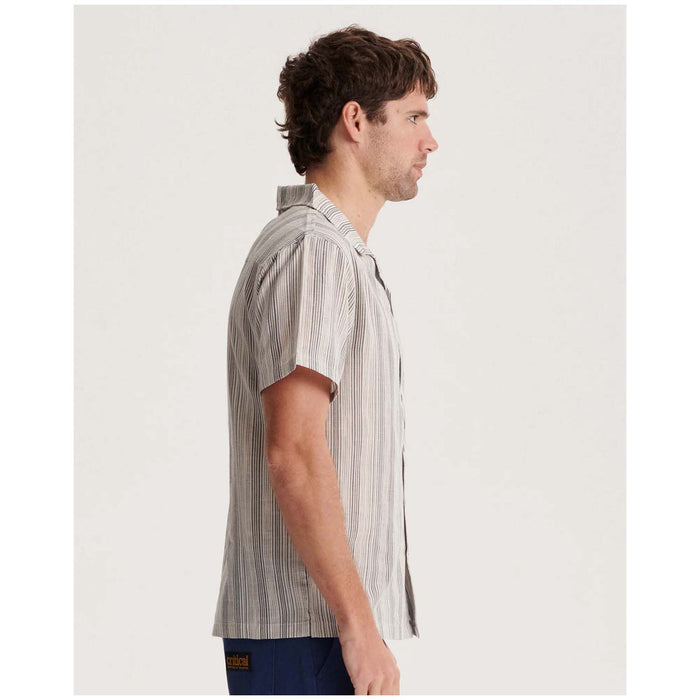 The Critical Slide Society Bawley Short-Sleeve Shirt - Men's Ecru