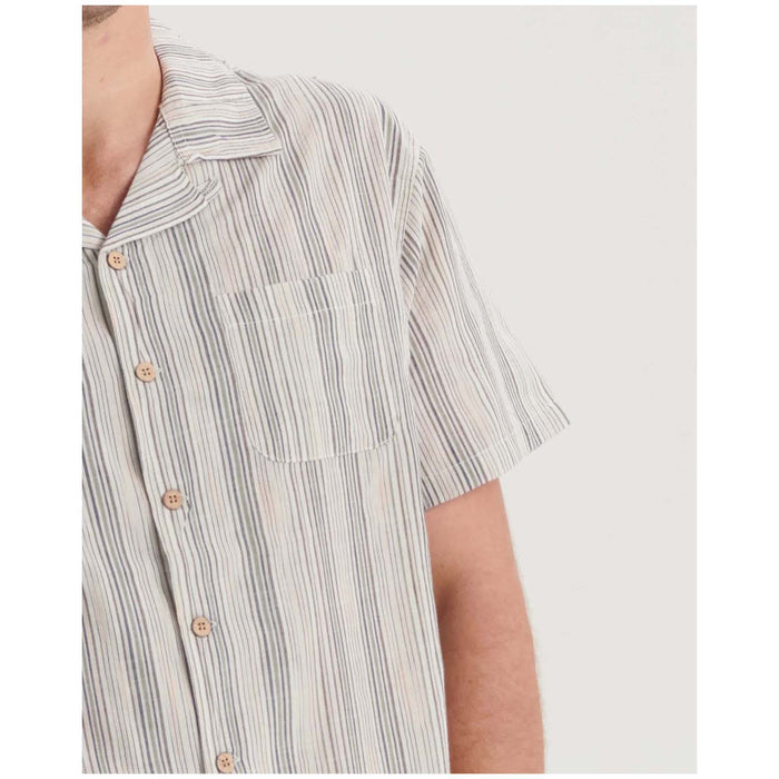 The Critical Slide Society Bawley Short-Sleeve Shirt - Men's Ecru