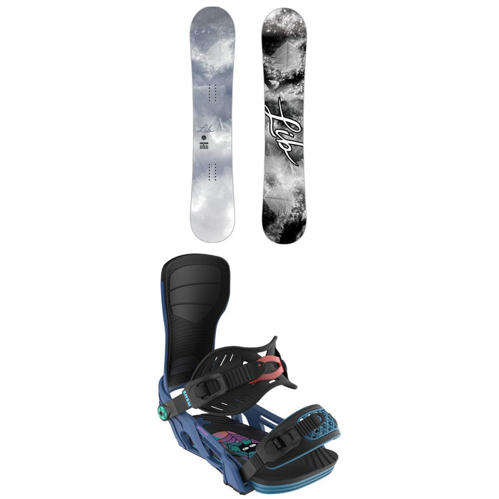 Lib Tech Cortado C2 Snowboard + Bent Metal Stylist Snowboard Bindings - Women's 2025