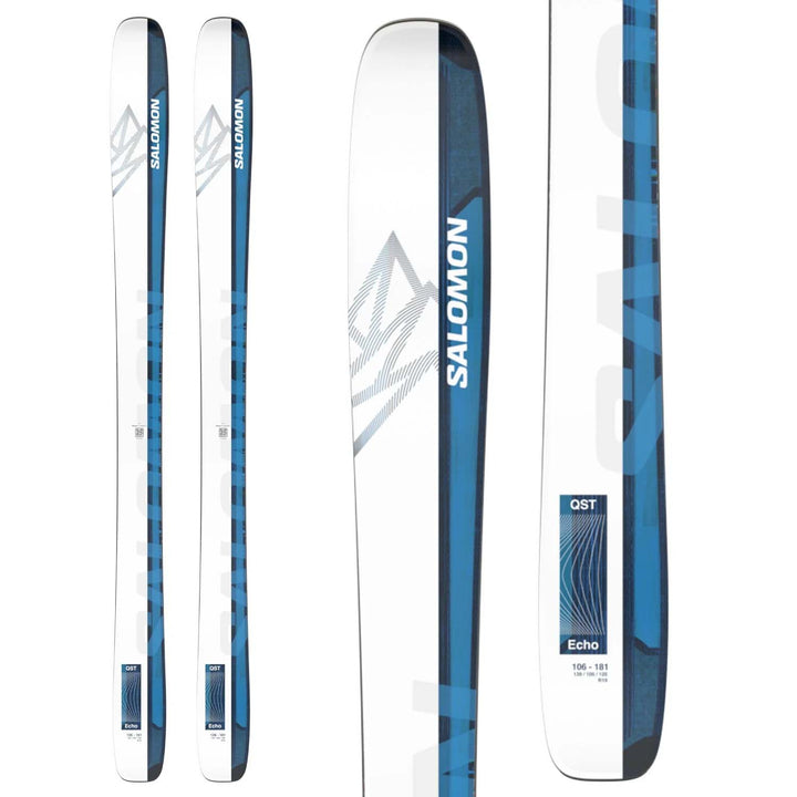 Salomon QST Echo 106 Skis + Salomon S/Lab Shift MNC 10 Alpine Touring Ski Bindings 2024