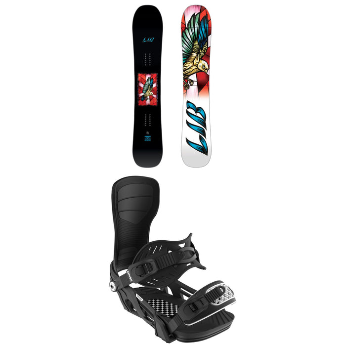 Lib Tech Dynamiss C3 Snowboard + Bent Metal Stylist Snowboard Bindings - Women's 2025