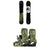 Never Summer Cougar Snowboard + Flux XF Snowboard Bindings 2025