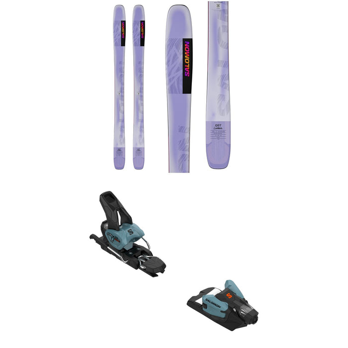 Salomon QST Lumen 98 Skis - Women's + Strive 12 GW Ski Bindings 2025