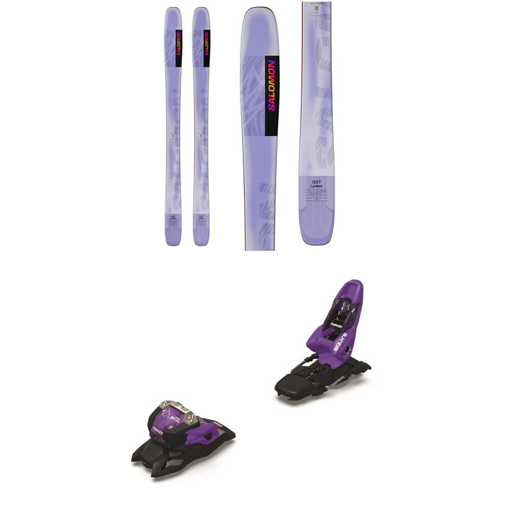 Salomon QST Lumen 98 Skis - Women's + Marker Squire 11 Ski Bindings 2025