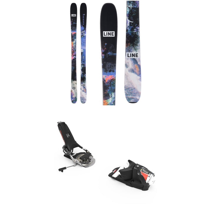 Line Skis Pandora 85 Skis + Look Pivot 12 GW Ski Bindings 2025