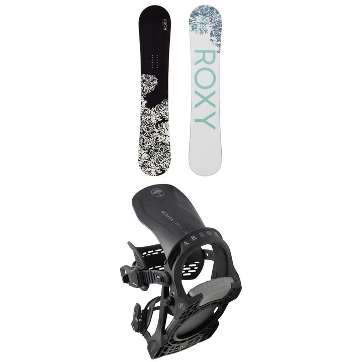 Roxy Raina LTD Snowboard + Arbor Acacia Snowboard Bindings - Women's 2024