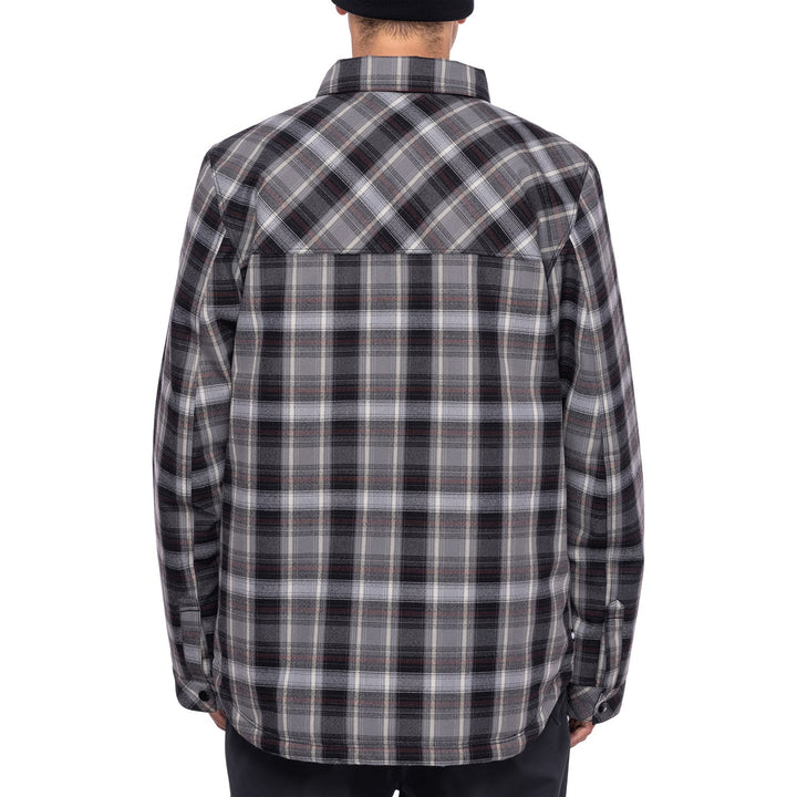 686 Woodland Insulated Jacket - Men's Charcoal Plaid 2023