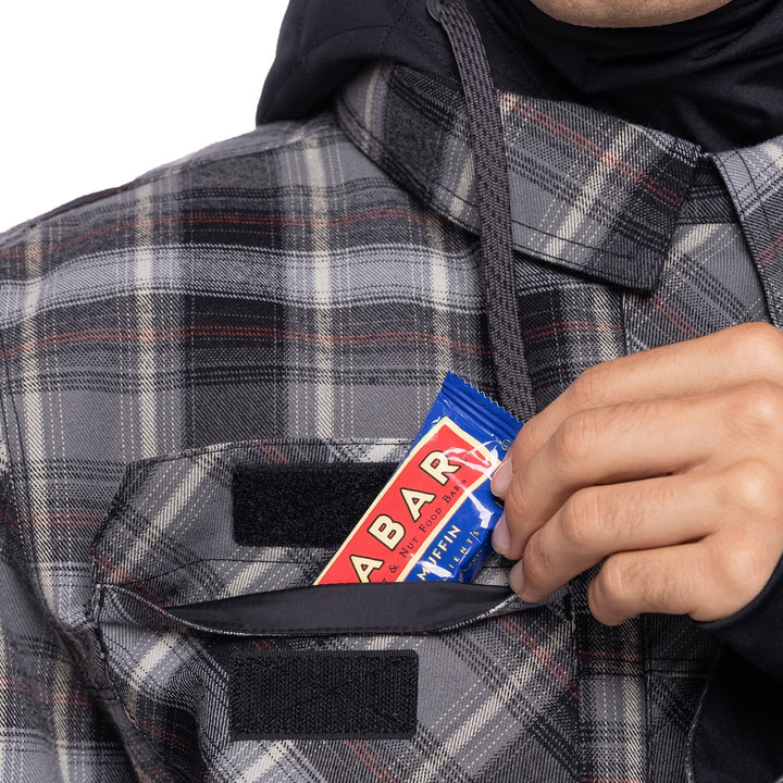 686 Woodland Insulated Jacket - Men's Charcoal Plaid 2023