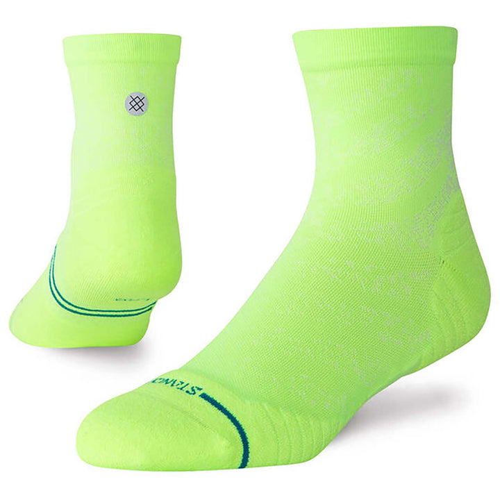 Stance Run Quarter Socks - Unisex Volt