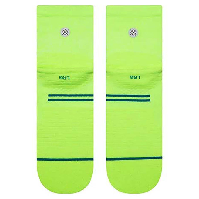 Stance Run Quarter Socks - Unisex Volt