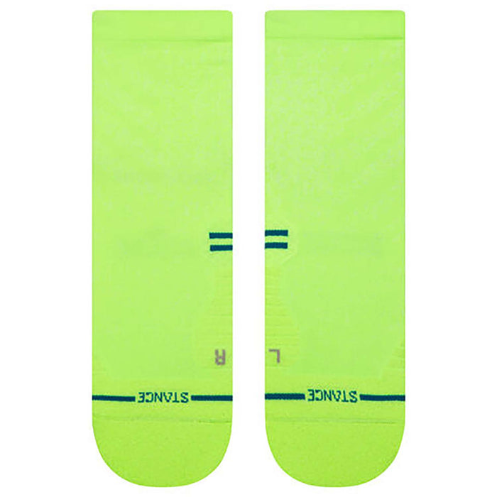 Stance Run Quarter Socks - Unisex Volt