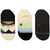 Stance Tri No Show 3-Pack Socks - Women's Ice Blue