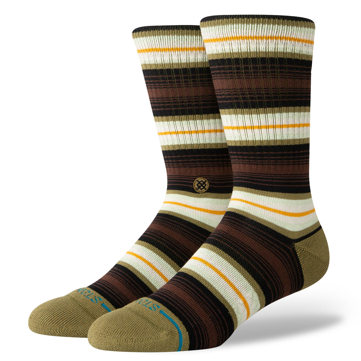 Stance Hassagore Crew Socks Chive