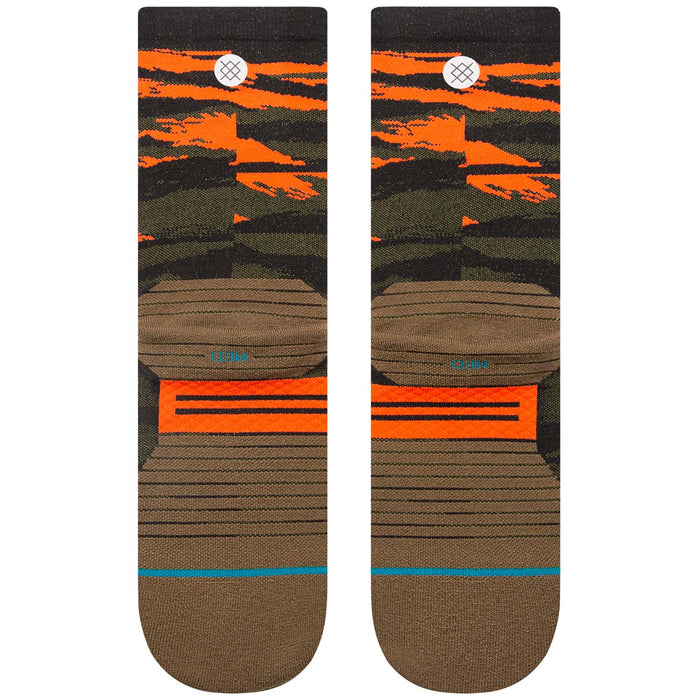 Stance Primal Light Crew Socks Olive
