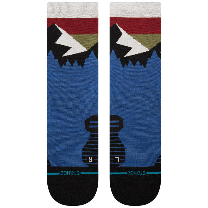 Stance Light Wool Crew Socks Cobalt Blue