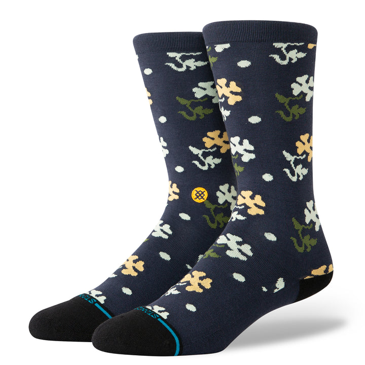 Stance Pop End Crew Socks Navy