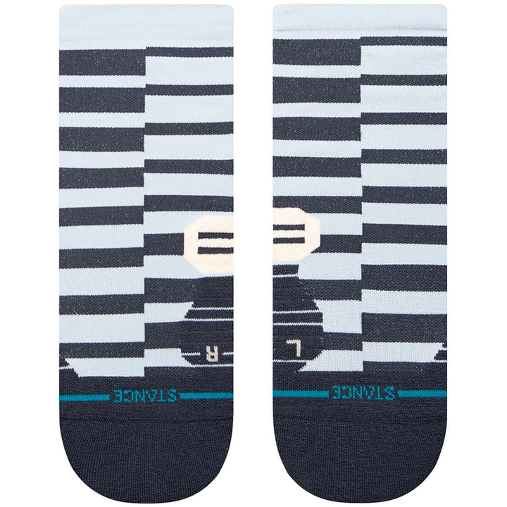 Stance Zippin Light Quarter Socks Ice Blue