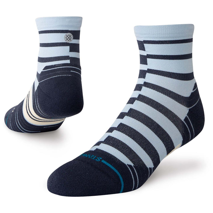 Stance Zippin Light Quarter Socks Ice Blue