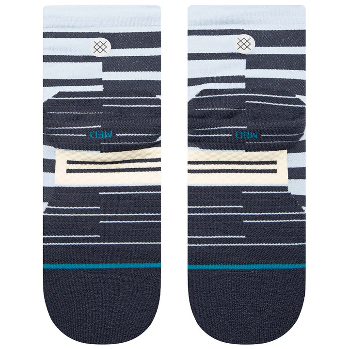 Stance Zippin Light Quarter Socks Ice Blue