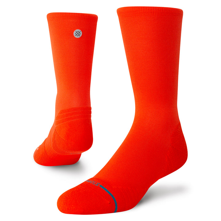 Stance Iconic Light Crew Socks Tomato