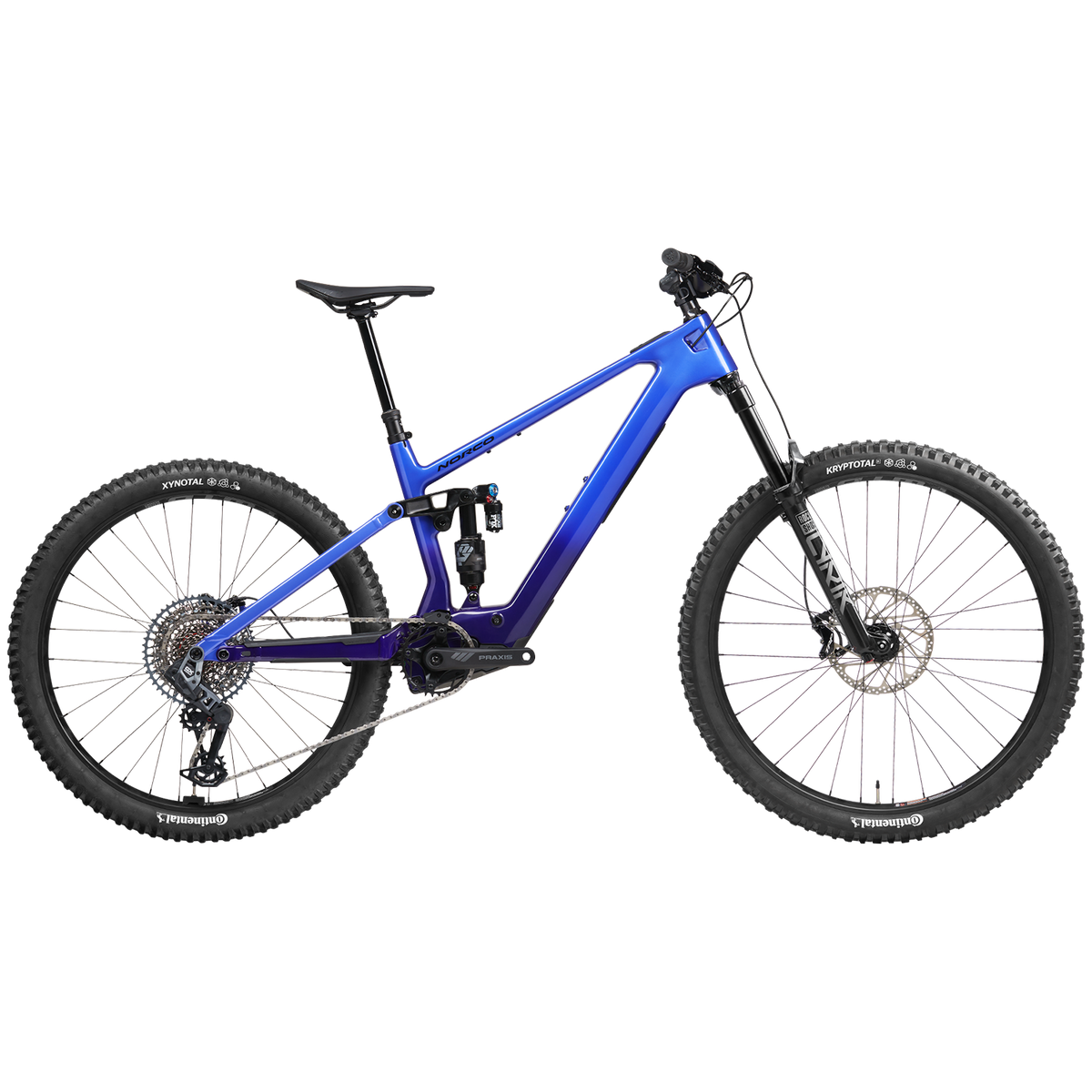 Norco Fluid VLT C2 E-Mountain Bike 2024 Purple