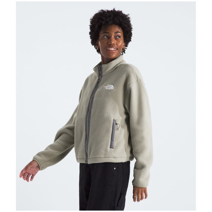 The North Face TNF™ Fleeski Full Zip Jacket - Women's Clay Grey