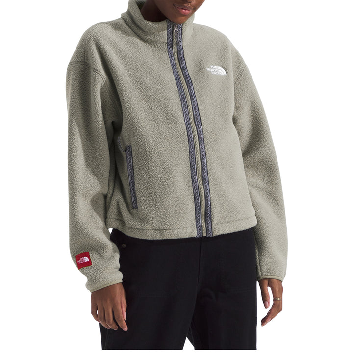 The North Face TNF™ Fleeski Full Zip Jacket - Women's Clay Grey