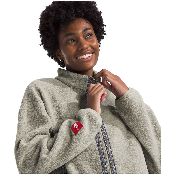 The North Face TNF™ Fleeski Full Zip Jacket - Women's Clay Grey