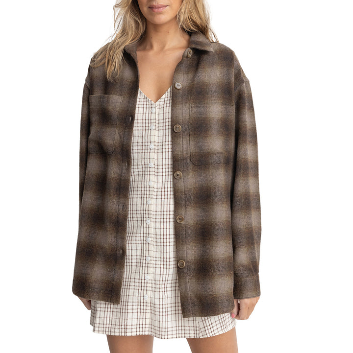 Rhythm Mazzy Shacket - Women's Cedar