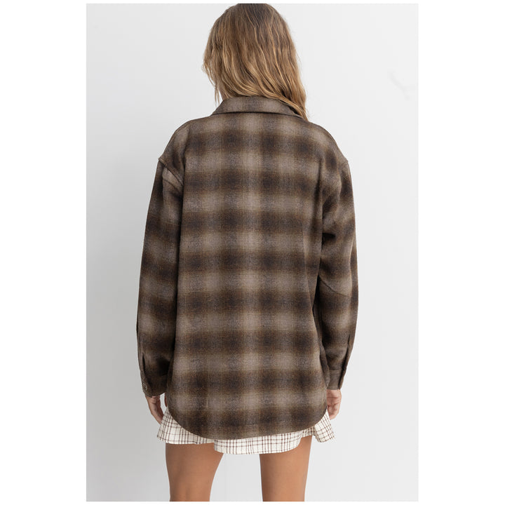 Rhythm Mazzy Shacket - Women's Cedar