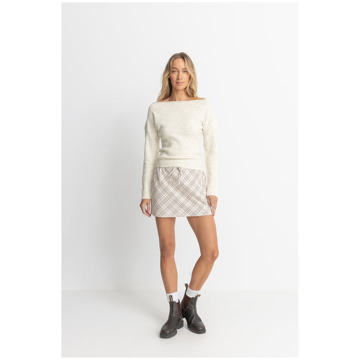 Rhythm Chloe Knit Top - Women's Cream
