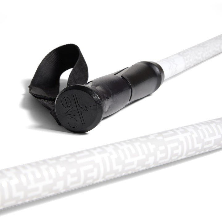 evo Refract Ski Poles White Maze