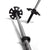 evo Way Up Adjustable Ski Poles Silver Crown