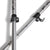 evo Way Up Adjustable Ski Poles Silver Crown