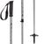 evo Way Up Adjustable Ski Poles Silver Crown