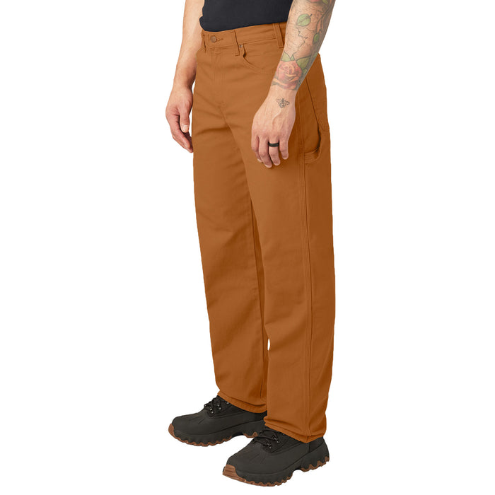 Dickies Duck Carpenter Pants - Men's Stonewashed Brown Duck