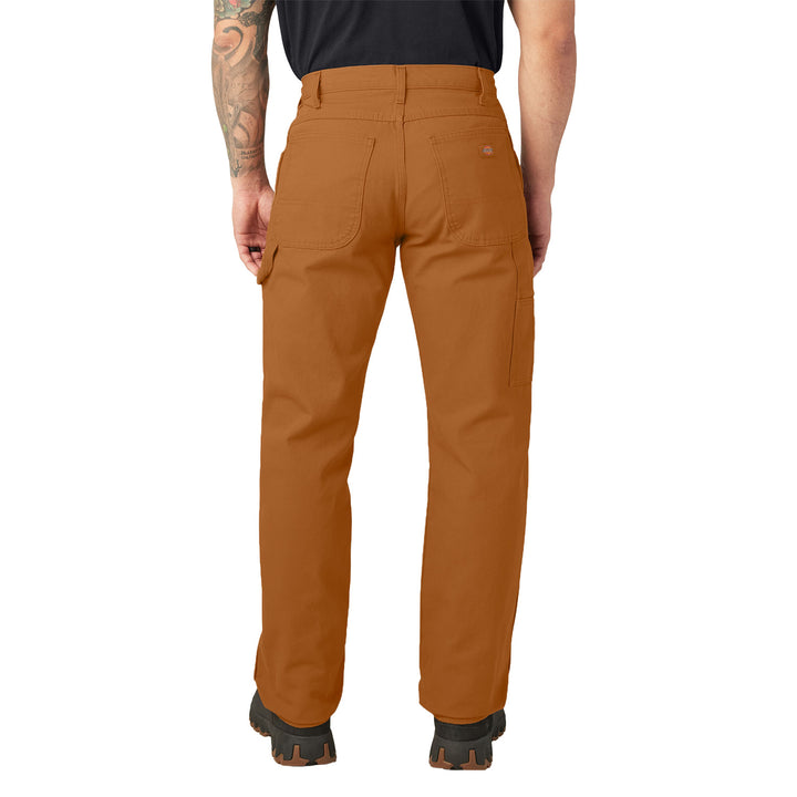 Dickies Duck Carpenter Pants - Men's Stonewashed Brown Duck