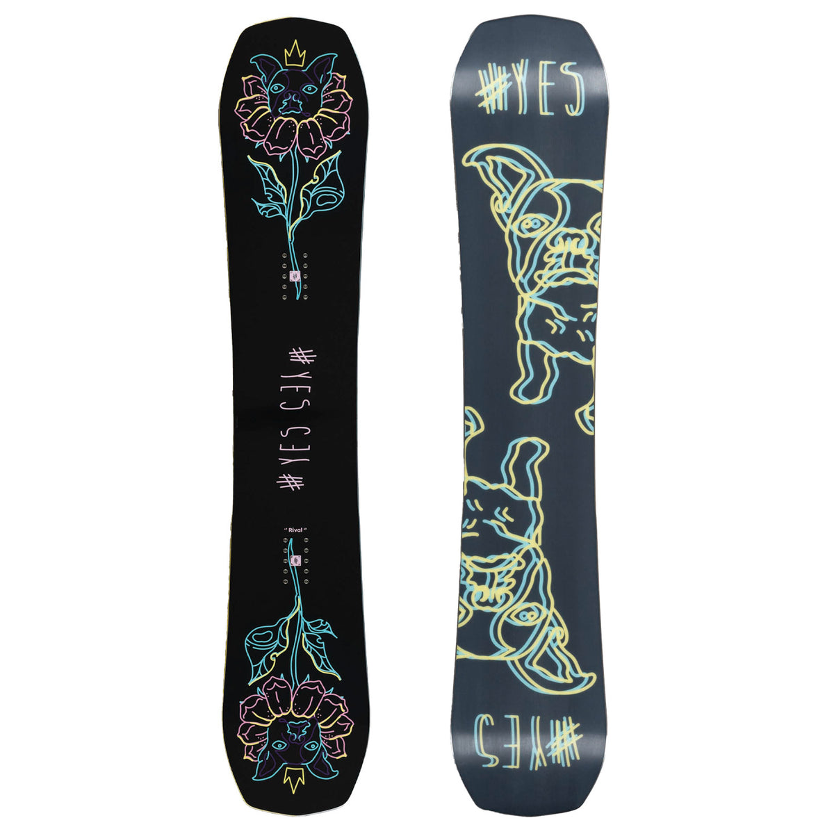 Yes. Rival Snowboard - Women's 2025