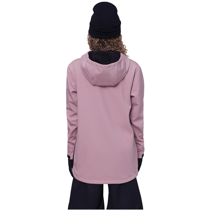 686 Waterproof Hoodie - Women's Dusty Mauve