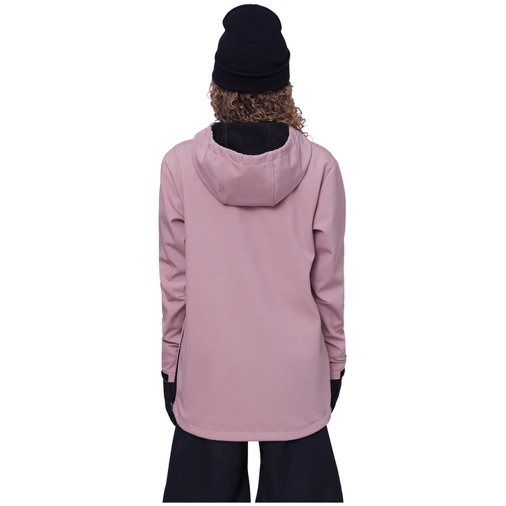686 Waterproof Hoodie - Women's Dusty Mauve