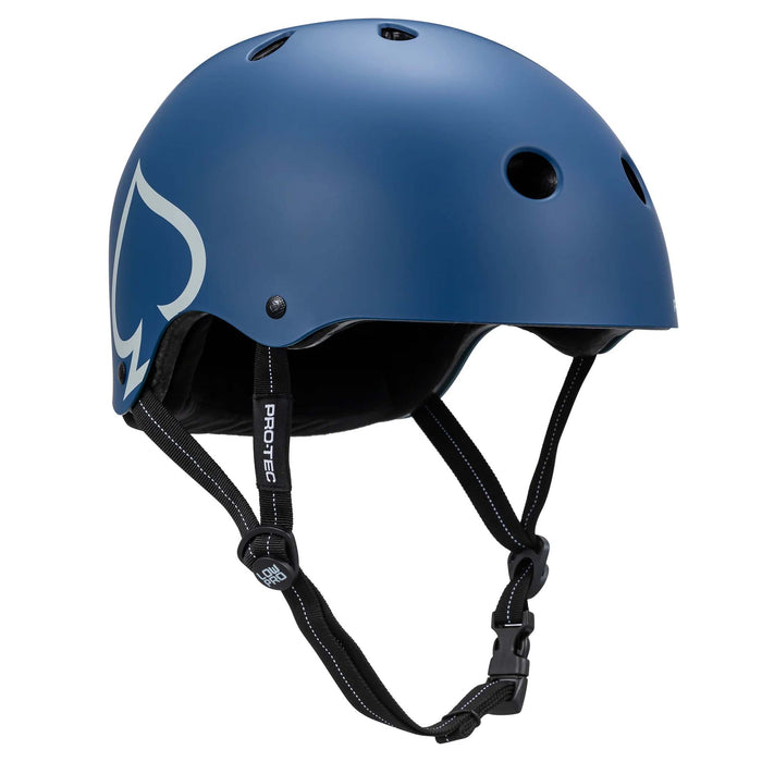 Pro-Tec Low Pro Skateboard Helmet Matte Blue