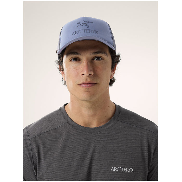 Arc'teryx Bird Word Trucker Hat Stratus/Dark Stratus