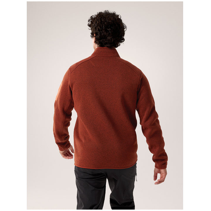 Arc'teryx Covert 1/2 Zip Fleece - Men's Sequoia Heather/Solaris